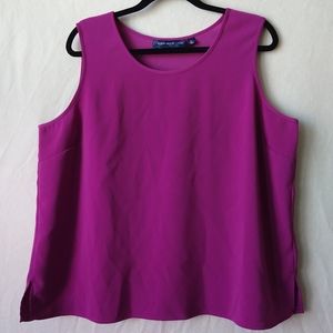 Susan Graver Purple Blouse